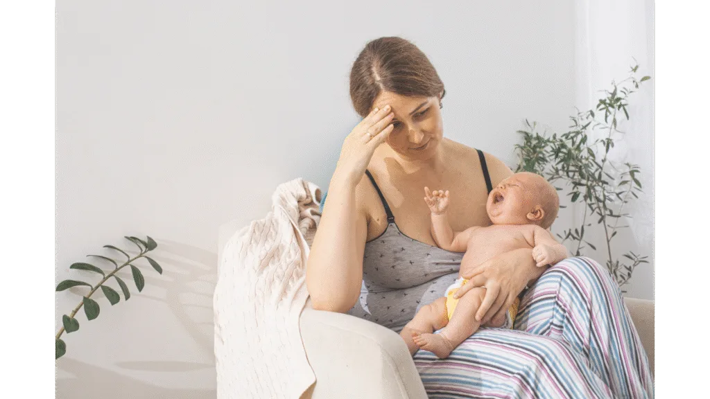 Symptômes du muguet bébé : Gêne et irritabilité