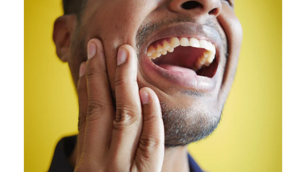Douleur ou sensibilité de la gencive