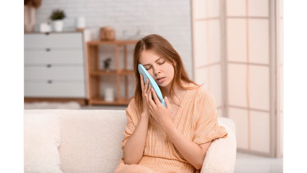Application de froid pour soulager la douleur à court terme
